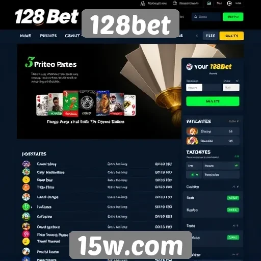 Experiência do usuário no site 128bet